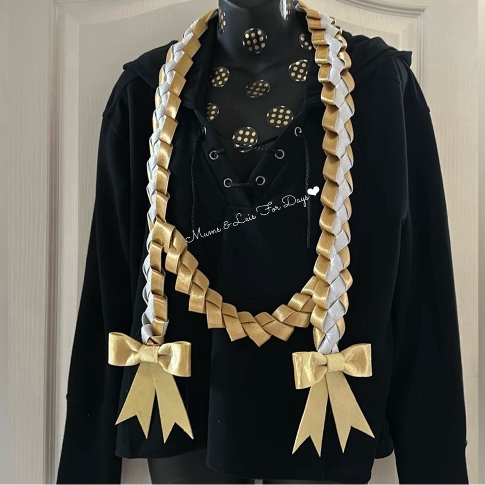 Graduation Lei Custom  Homecoming Mum  Garters Birthday Anniversary Retirement